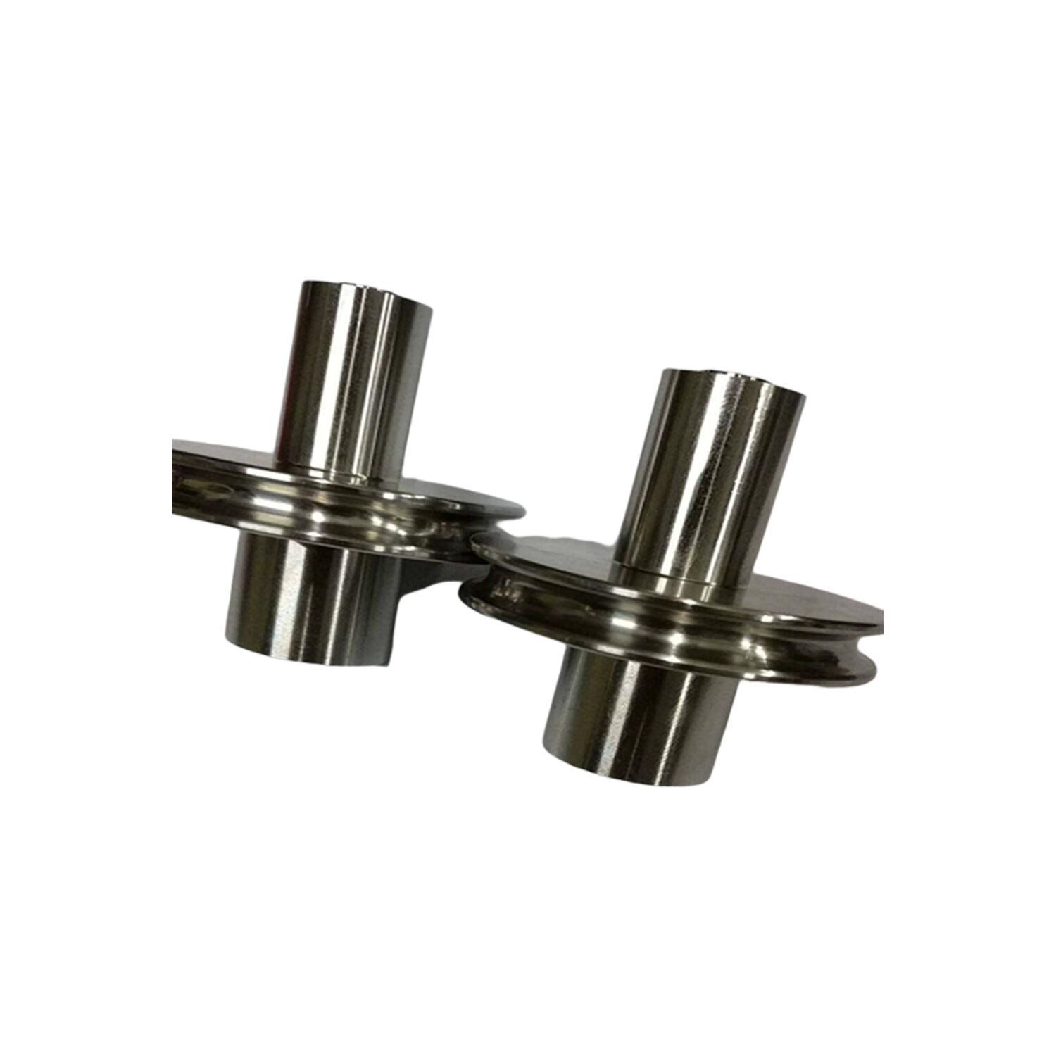 OEM Custom Metal Services Brass CNC Turned Components Customizable