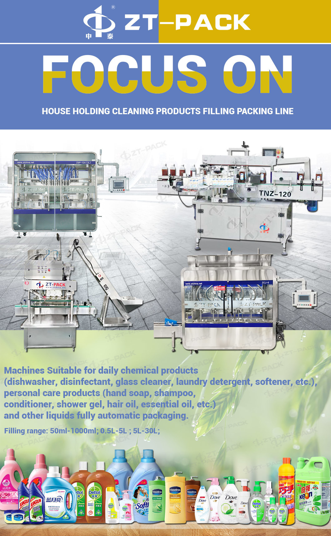 High Accuracy Hand Sanitizer Bottling Machine SS 316 Servo Pump Filling Machine