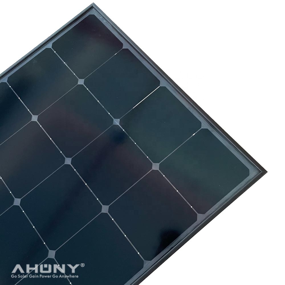 Transparent Rigid Sunpower Bifacial Solar Panels 100w 120w 150w 160w 180w Ce Rohs