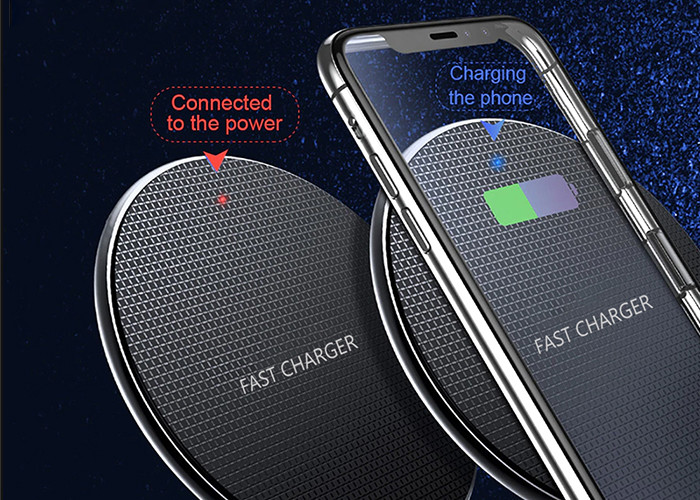 KC Micro USB 10W QI Wireless Charging Pad For Samsung
