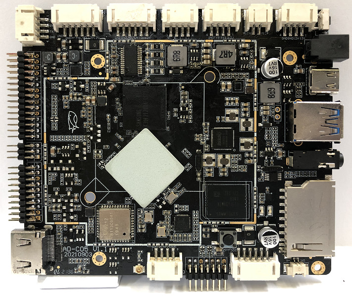 RK3566 Android 11 mainboard With 7 Inch MIPI LCD Screen Advertising Display Kit