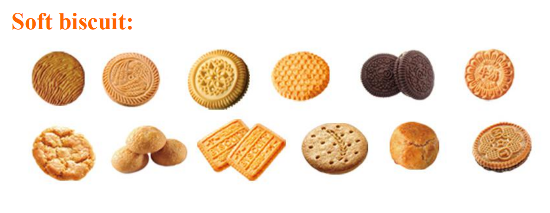 SIEMENS Motor 200kg/H Commercial Biscuits Making Machine