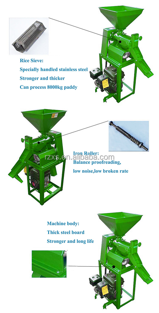 Modern Laboratory Electric Auto Small Mini Rice Milling Machine with 180kg/h Capacity