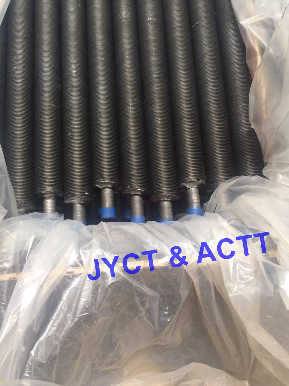 Aluminium / Steel Industrial L/LL/KL Type Fin Tube For Electric Power Air Heater