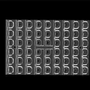 PC LED Stadium Lighting with 3030 Chips 54 leds lens , plastic led optic for tunnel lighting/pitch lights/street lights/