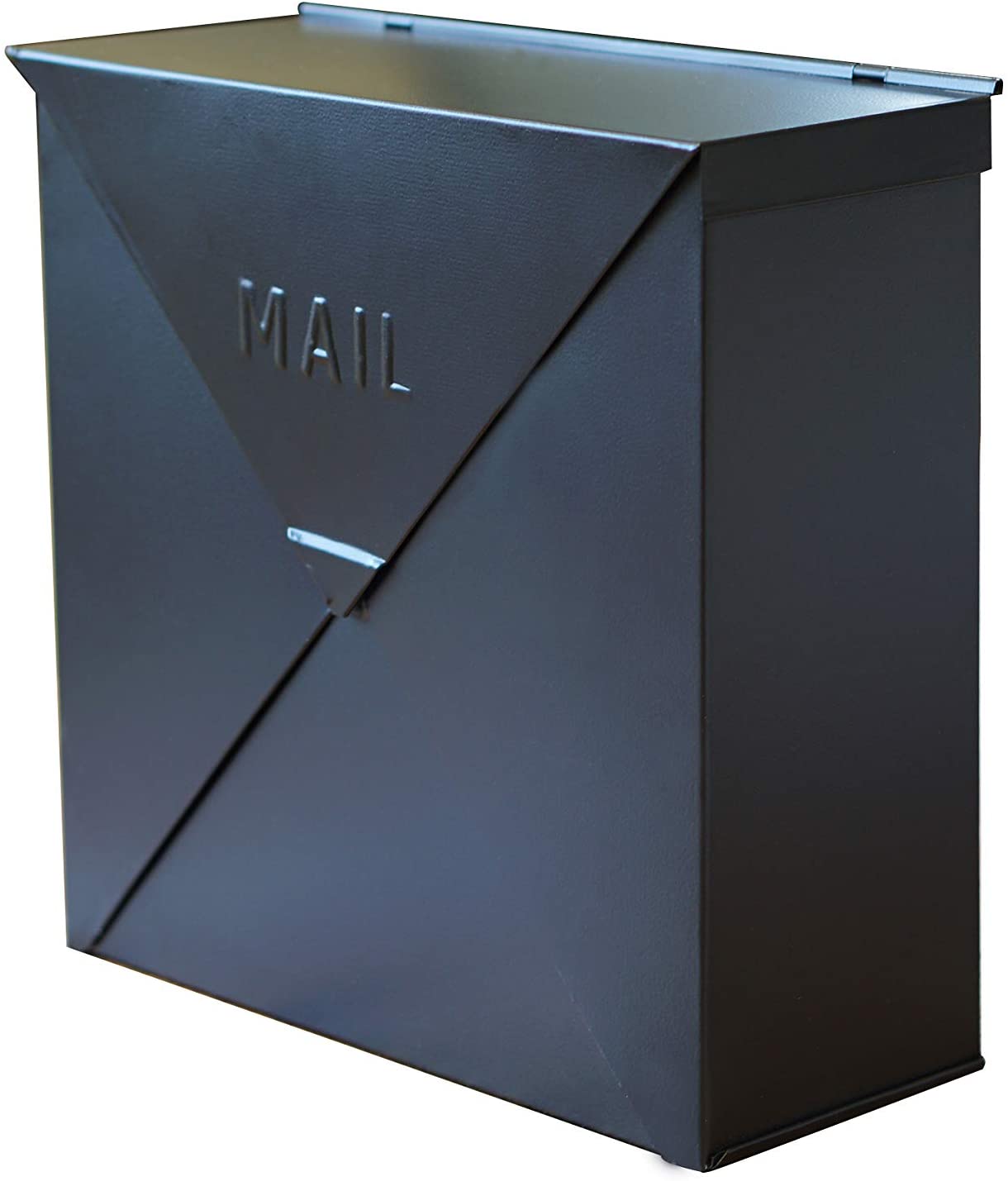 Wall Mounted Locking Mailbox with Electrostatic Powder Coating and Customizable Color