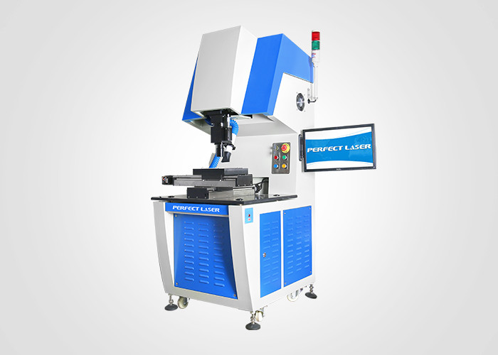 Fiber 20W Solar Cell Laser Scribing Machine For 125 156 Mono / Poly Crystralline Slicone Wafer
