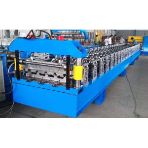 China Metal Roof Deck Panel Roll Forming Machine on sale