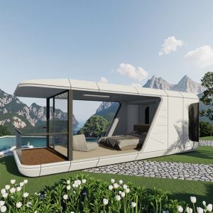 Space Capsule Mobile Home: The Perfect Collision Of Futuristic And Practicality