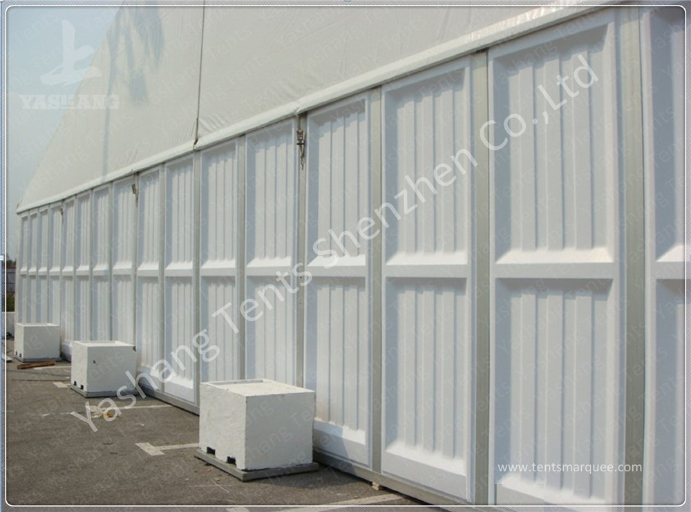 Waterproof Outdoor Event Tent Fittings Glass Wall / ABS Wall / Corrugated Sheet Wall