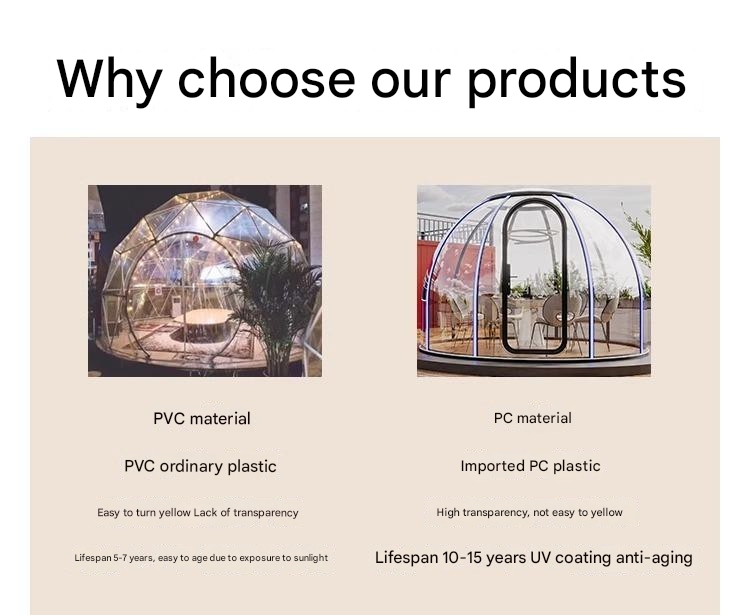 Hotel PC Star Room Bubble Room Transparent Glass Sun Room Outdoor Scenic Area Homestay Restaurant Starry Tent