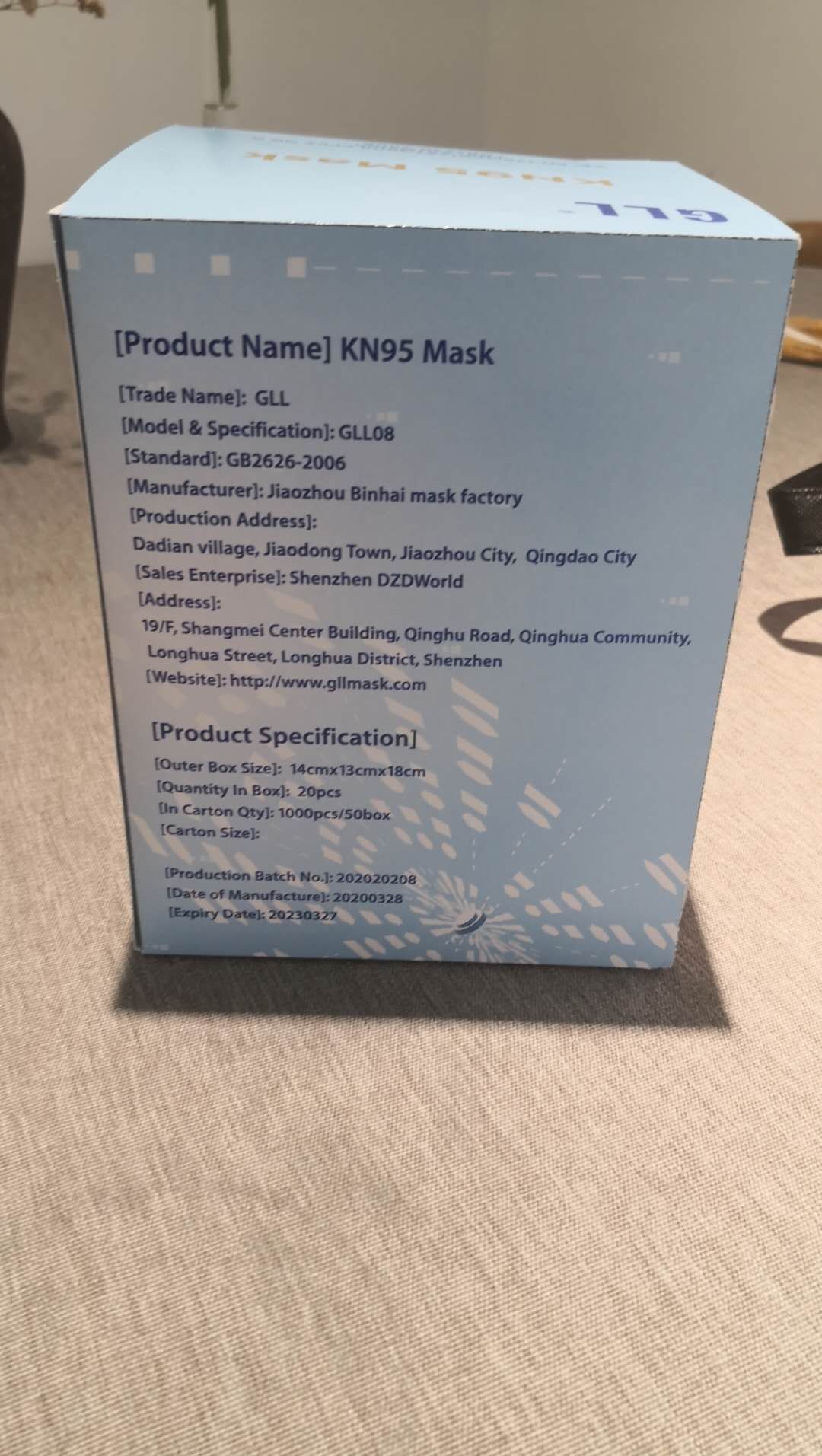 Ear Wearing Type Medical Protective Masks Confirm To FFP2 Standard
