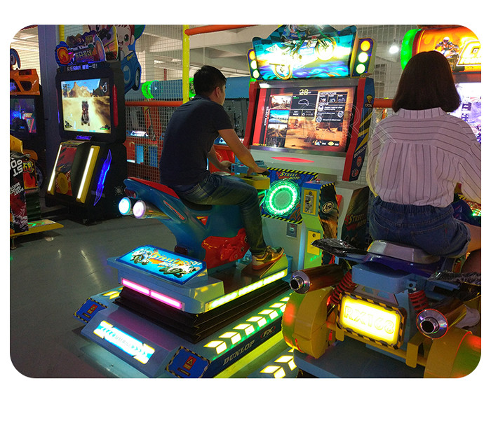 Adult Motorcycle Simulator Racing Car Arcade Machine for Amusement Park