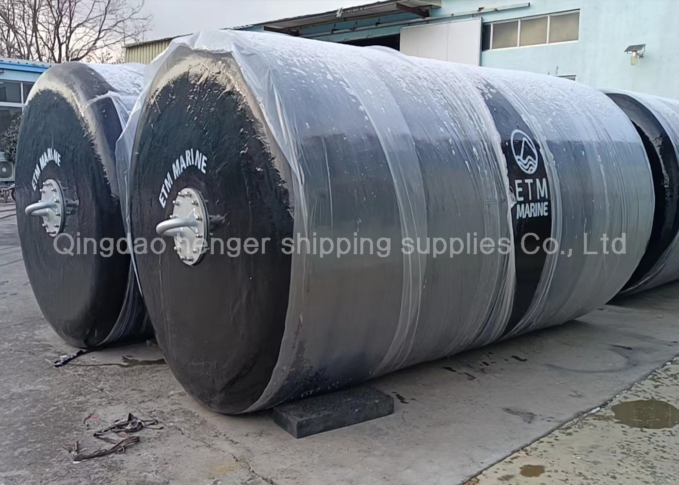 High Density Foam Inside Dock Suspension Foam Filled Fender Light Weight 2.5*4.1m