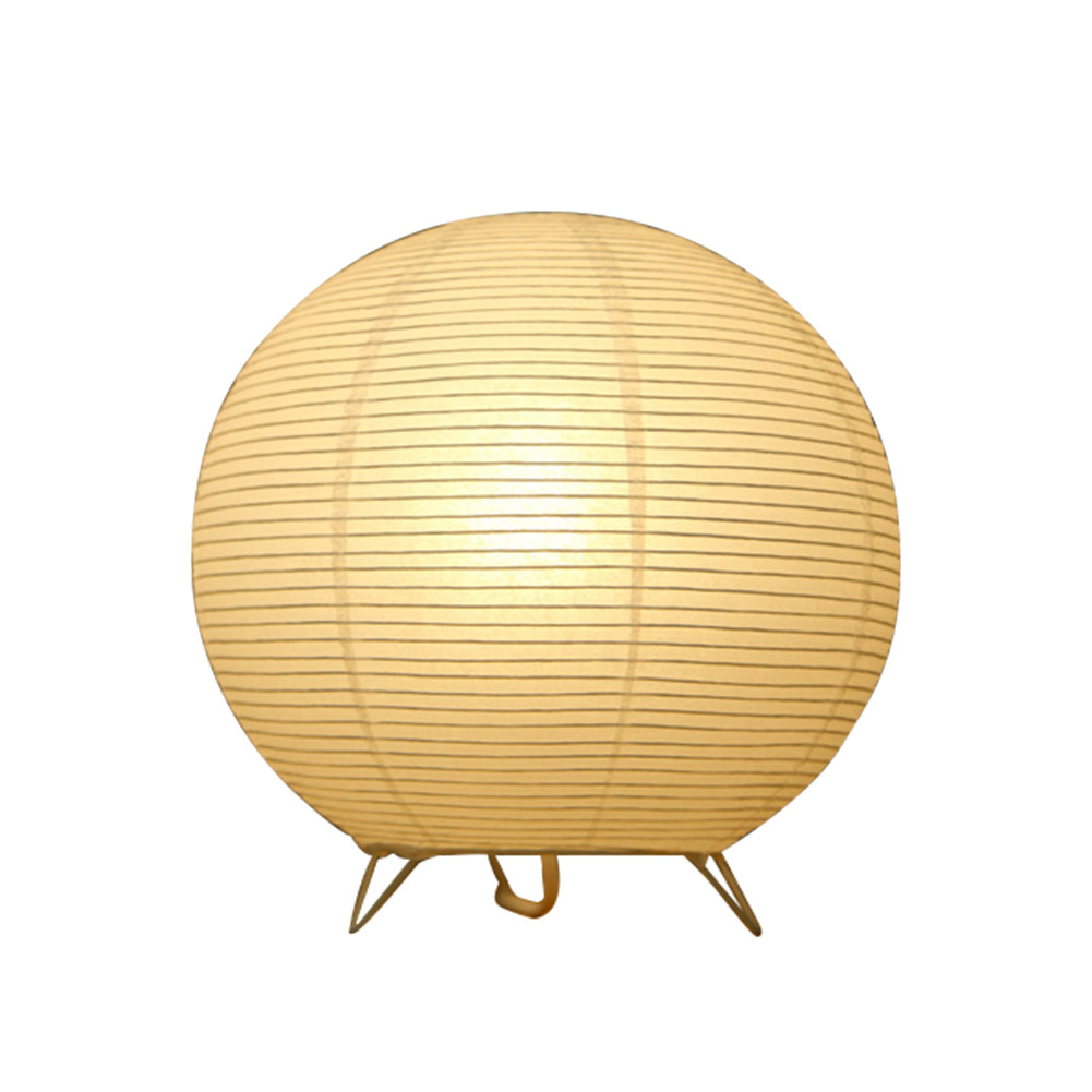 Nordic Paper Lantern Table Lamp Japanese Style Modern Living Study Room Bedroom Bedside lamp(WH-MTB-255)