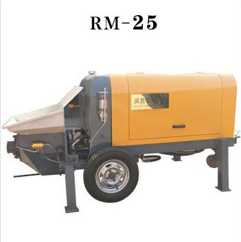 55KW XDEM Concrete Delivery Pump 25Mpa 50 Cubic Meters 350M