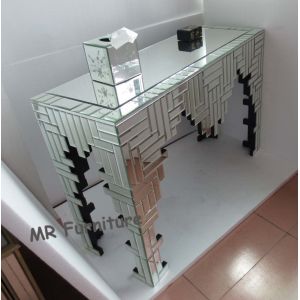 M Style Mosaic Mirrored Console Table 110 * 43 * 76cm / Custom Size