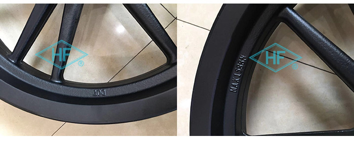 14 Inch Motorcycle Wheel Parts Black Front Rear Scooter Aluminum Alloy Parts