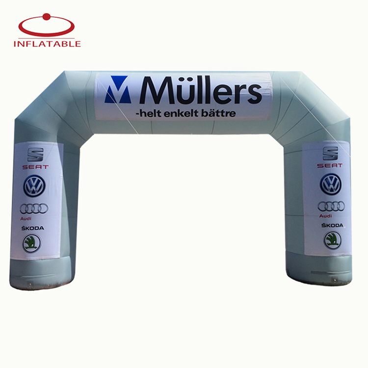 15ft Inflatable Wedding Arch Advertising For Outdoor Sports Event