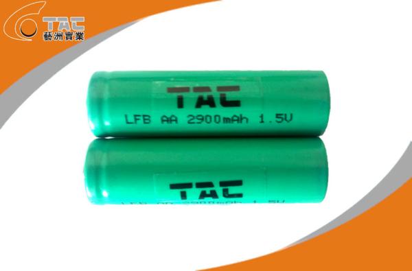 1.5V AA 2900mAh LiFeS2 Primary Lithium Iron Battery for Digital Cameras, Mobile