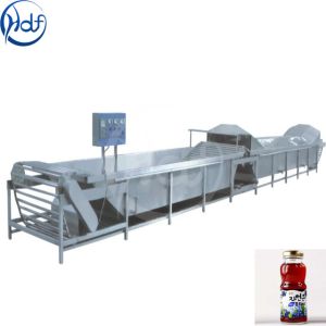 Factory direct selling roller pasteurization line tin bottle roller pasteurizer