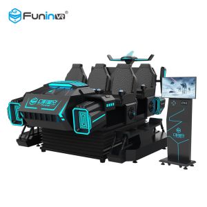 9D VR 6 Seats Virtual Reality Arcade Game Machine Rides Amusement Park