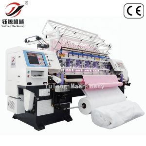  Shuttle Jacket Fabric Quilting Machine Computerized Multifunctional Manufactures