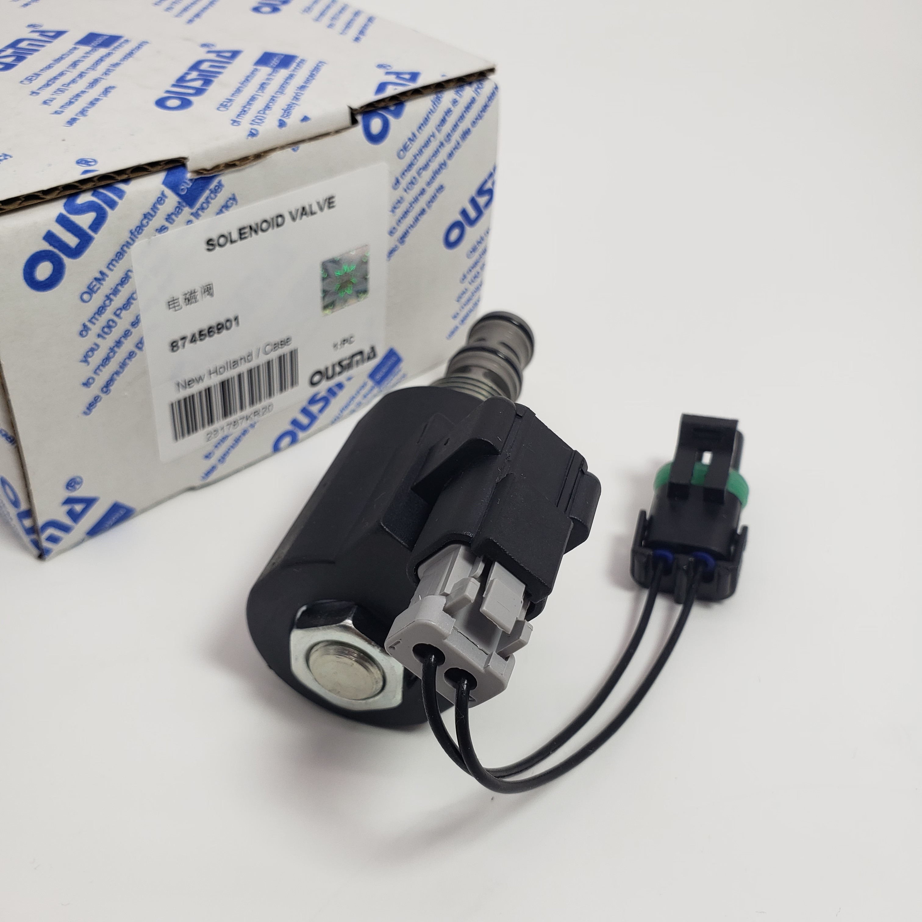 Excavator Hydraulic Solenoid Valve 87456901 For