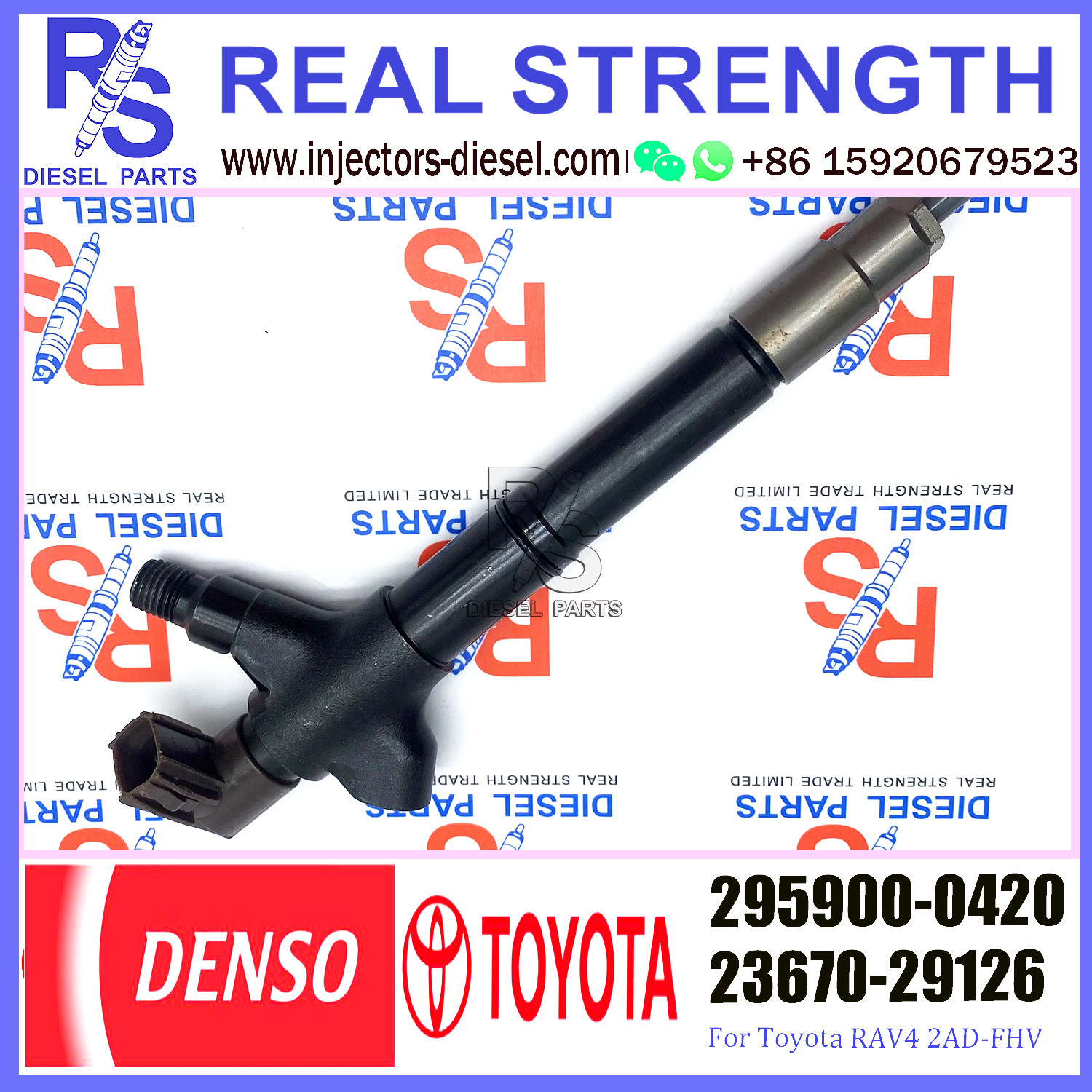 23670-26060 TOYOTA Fuel Injector 295900-0420 295900-0170 For RAV4 AVENSIS LEXUS