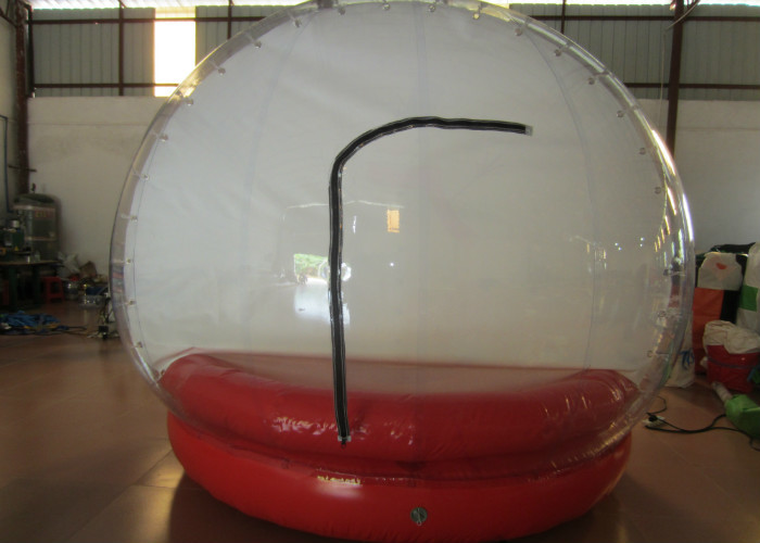 Outdoor Inflatable Christmas Decorations Crystal Ball Airtight Dia3m Pvc Tarpaulin