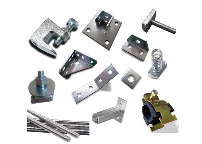 Flat Fitting Cross Plate With Nut For Ceiling Grids