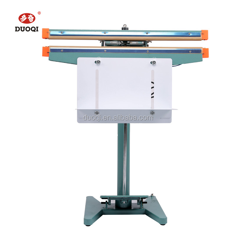 DUOQI PFS-1000*2 Food Industry Foot Pedal Sealer Aluminum Frame for Your Manufacturing