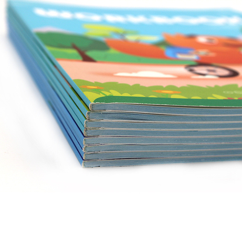 Customized Hardcover Book Printing with Round Corner High Grade Natural Paper 80gsm-300gsm