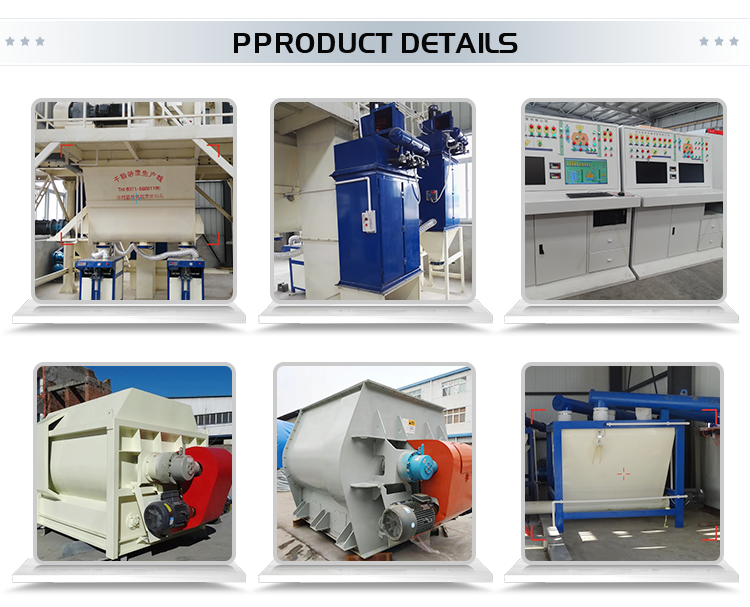 Tile adhesive making machine
