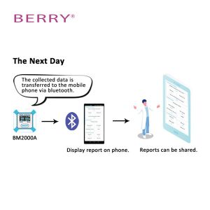 Berry SmartHealth APP Monitoring OSA, ODI, overnight blood oxygen trends