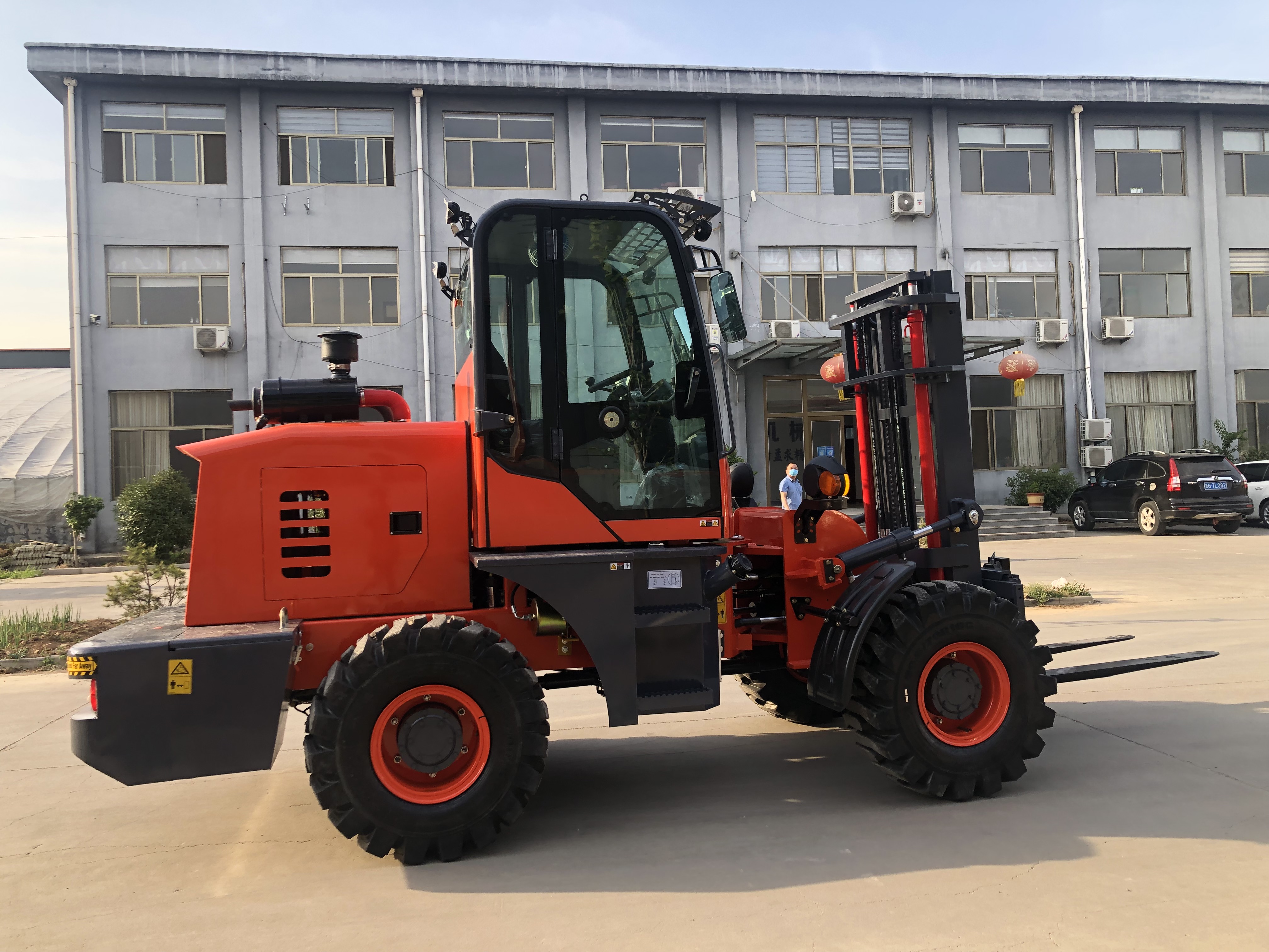 Front Wheel Loader Pala Cargadora With Quancheng Hydraulic Pump And Efficiency