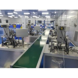 All In One Surgical N95 / KN95 Automatic Face Mask Production Line Low Failure