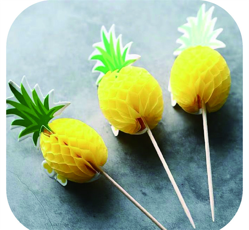 Cake Insert Decoration Paper Cupcake Topper For Wedding Happy Birthday