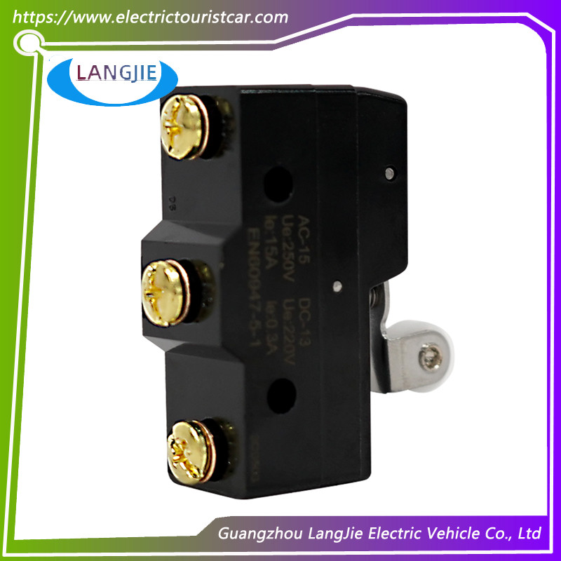 Brake Pedal Micro Switch 3 Terminal For EZGO TXT Gas And Electric (1965-UP) # 10606-G1