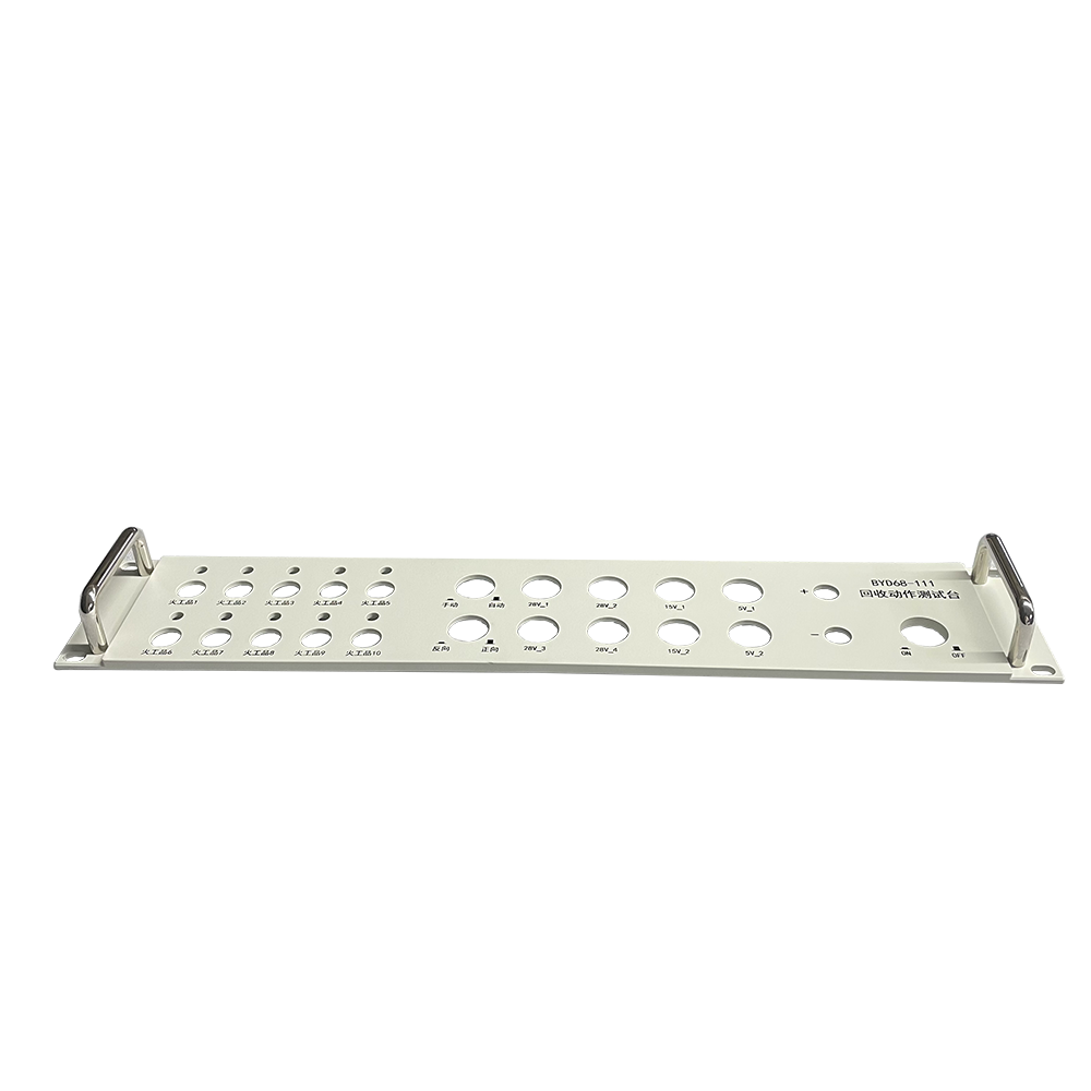 Mobile Aluminum Sheet Metal Fabrication Parts Audio Power Amplifier Panel