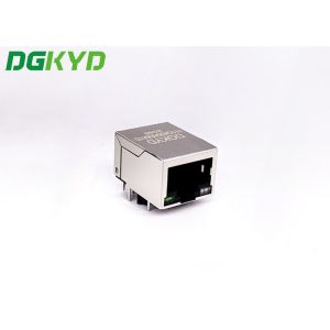 Modular Single Port RJ45 Gigabit Connector With Filter Outlet