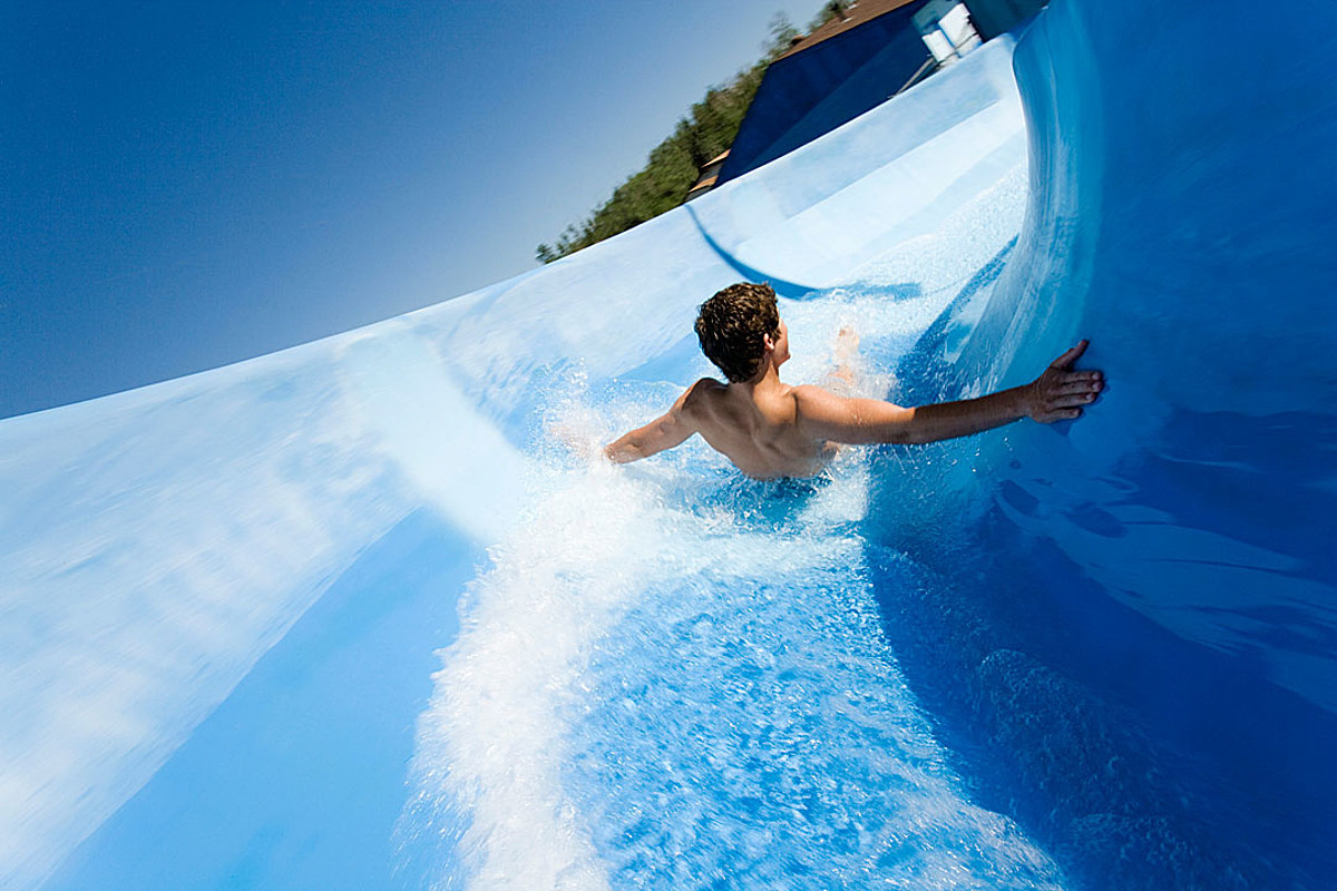 OEM Commercial Water Amusement Park Ride Fiberglass Tube Spiral Slide Set For Sale