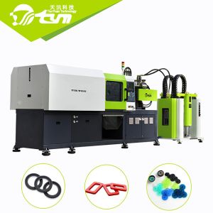 Silicone Auto Parts Making Machine , Fast 130T Injection Moulding Equipment