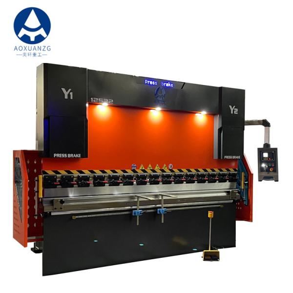 Hydraulic Torsion Bar Press Brake 125T Pressure 5mm Sheet Metal Hydraulic