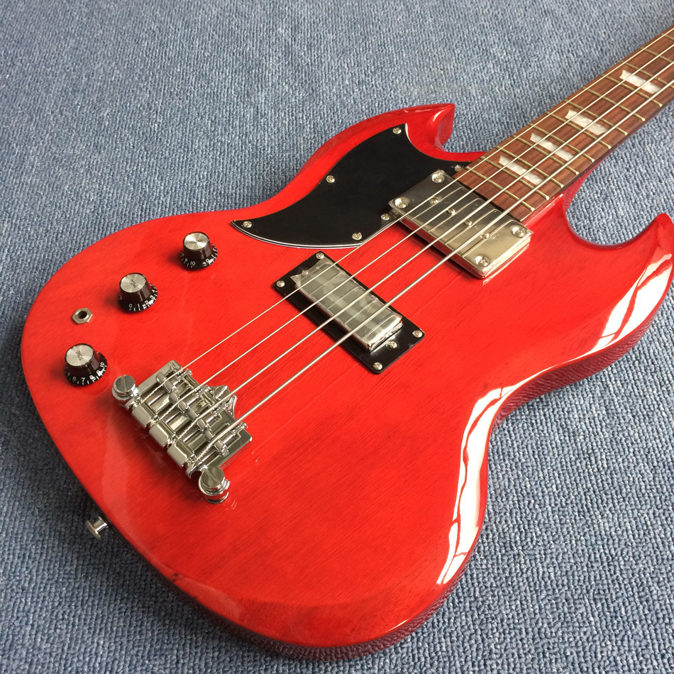 New style high quality custom 4 string bass guitar, Rosewood fingerboard