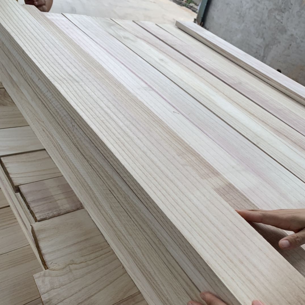 Directly Supply Paulownia Lumber Without Glue Customizable Solution Others Capability