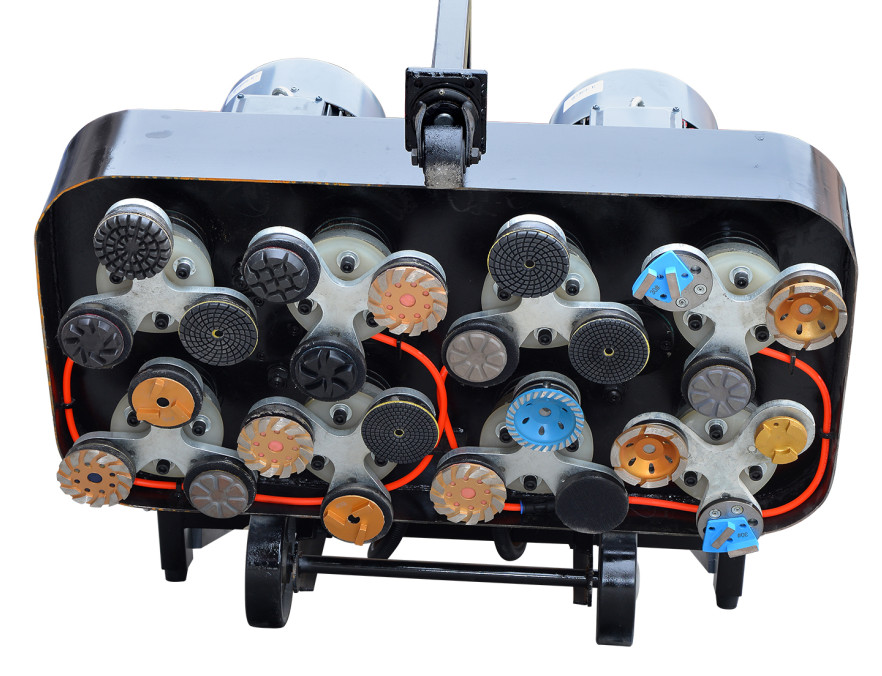 Drive Powerful Multifunctional Chassis Stone Floor Grinder For Marble