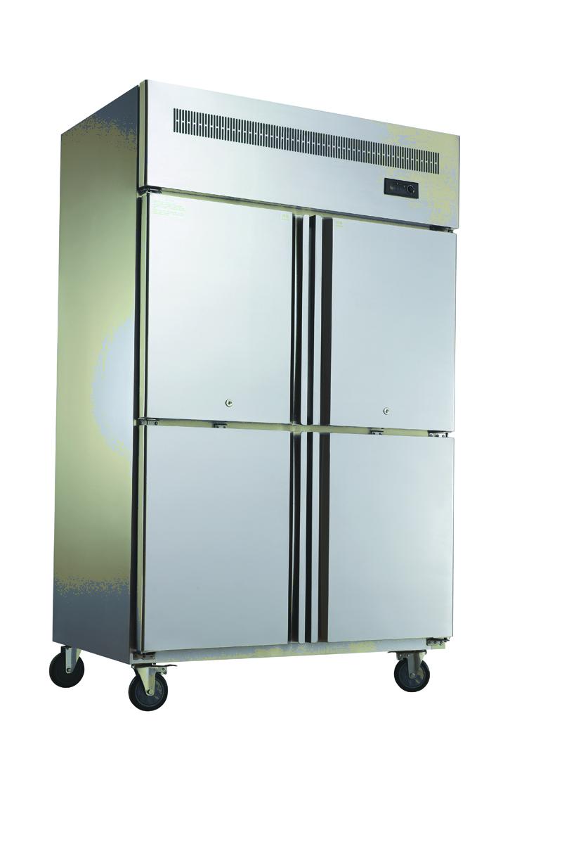 Commercial Upright Freezer , Kitchen Refrigerator Freezer CE CB