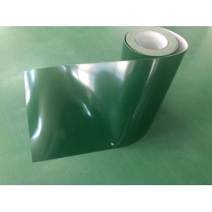 Solid PVC Material Conveyor Belt Customized Width High Durability