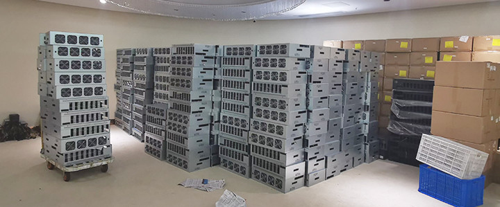 860W ETH Miner Innosilicon A10 Pro Ethmaster 500MH/S GPU 70dB Noise Level